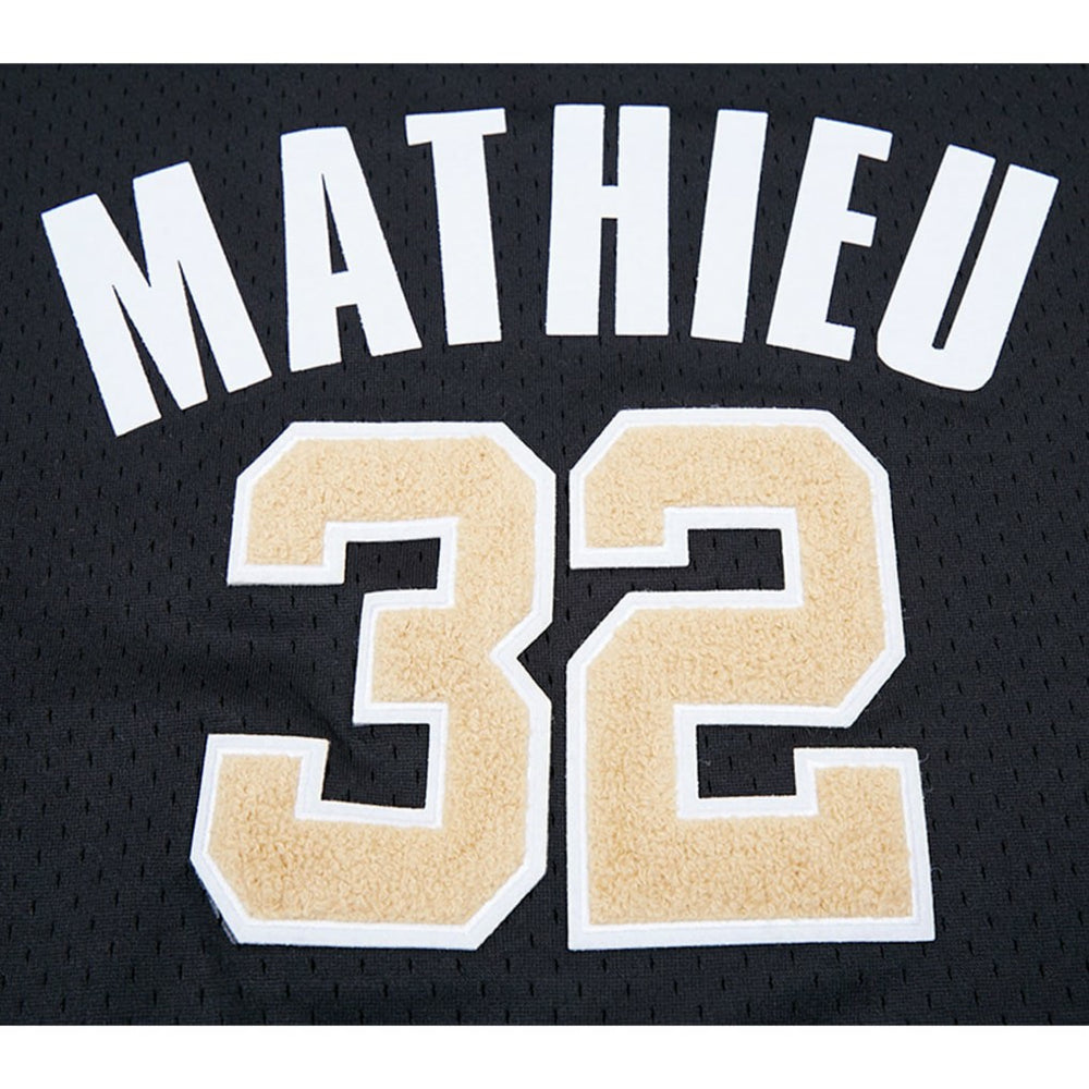 Tyrann Mathieu New Orleans Saints Pro Standard Mesh Player Name & Number Top - Black on sale