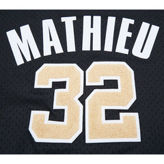 Tyrann Mathieu New Orleans Saints Pro Standard Mesh Player Name & Number Top - Black on sale