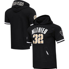 Tyrann Mathieu New Orleans Saints Pro Standard Player Name & Number Hoodie T-Shirt - Black outlet