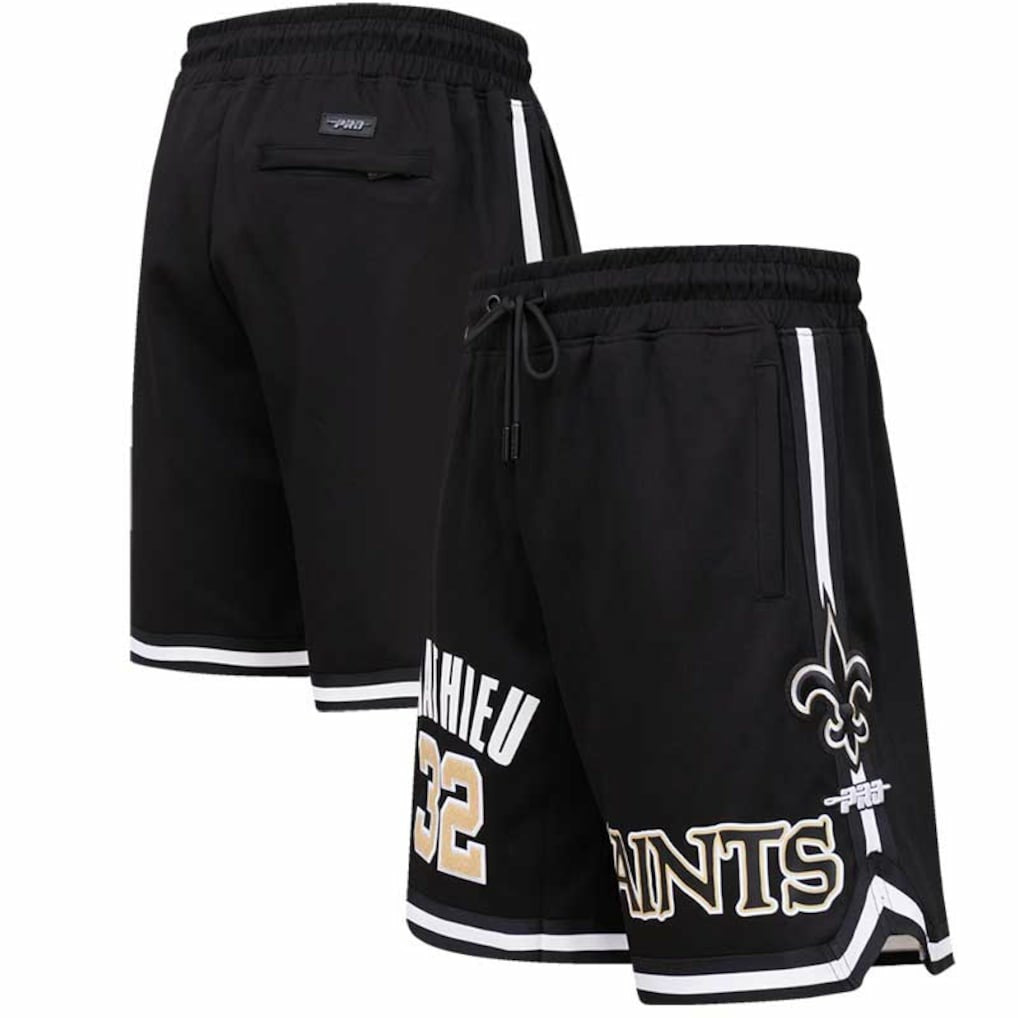 Tyrann Mathieu New Orleans Saints Pro Standard Player Name & Number Shorts - Black cheap
