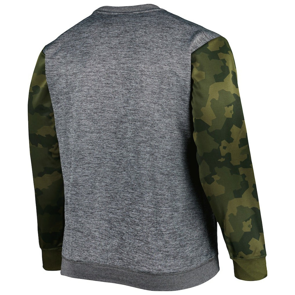Chicago Bulls Big & Tall Camo Stitched Sweatshirt - Heather Charcoal shop