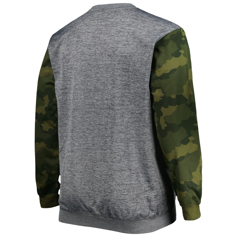 Los Angeles Lakers Big & Tall Camo Stitched Sweatshirt - Heather Charcoal on sale