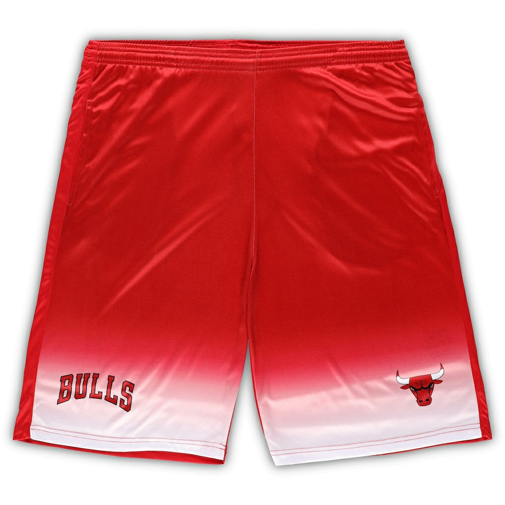 Chicago Bulls Big & Tall Fadeaway Shorts - Red on sale