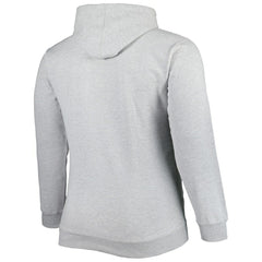 Philadelphia 76ers Big & Tall Wordmark Pullover Hoodie - Heather Gray shop
