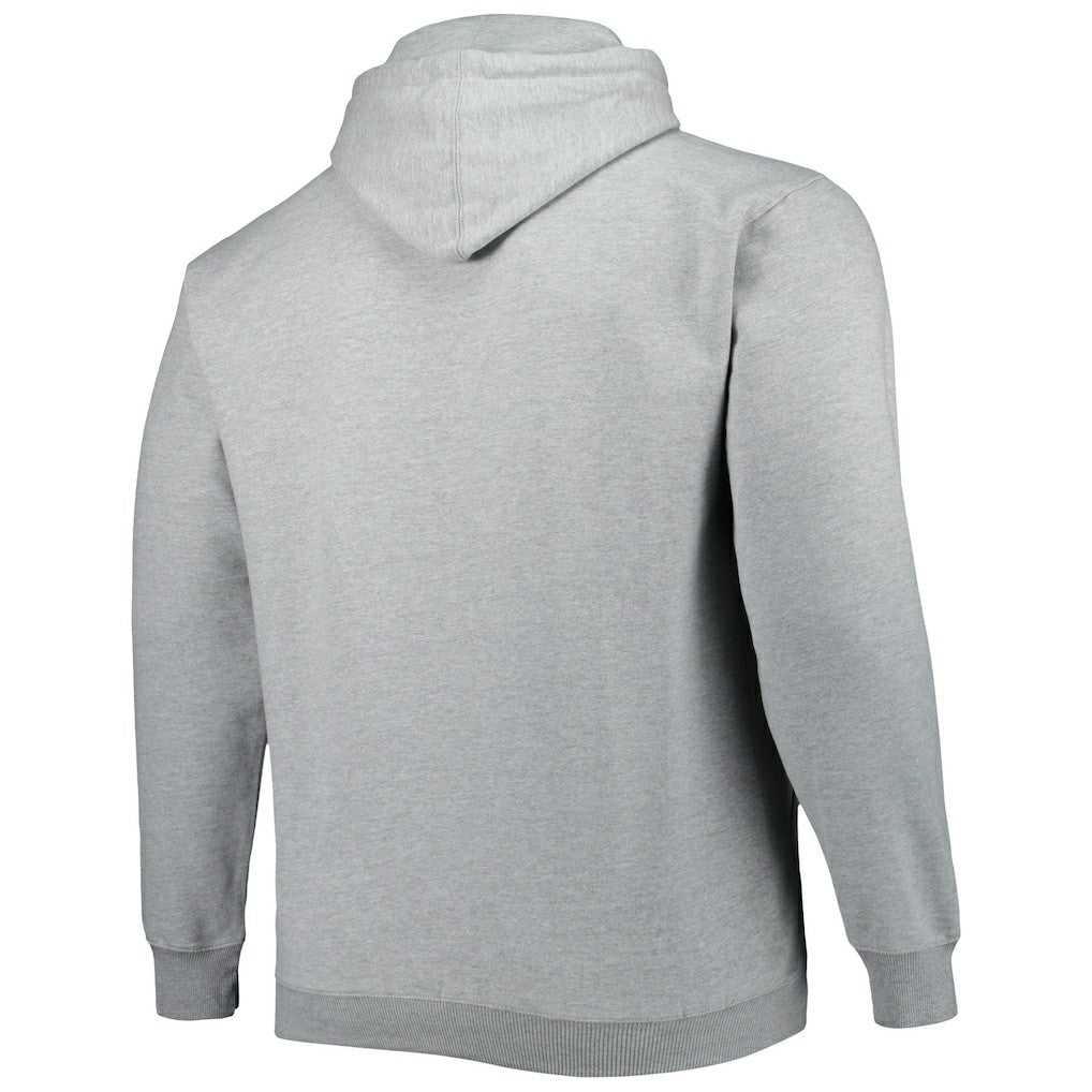 Atlanta Hawks Big & Tall Wordmark Pullover Hoodie - Heather Gray outlet