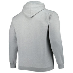 Atlanta Hawks Big & Tall Wordmark Pullover Hoodie - Heather Gray outlet