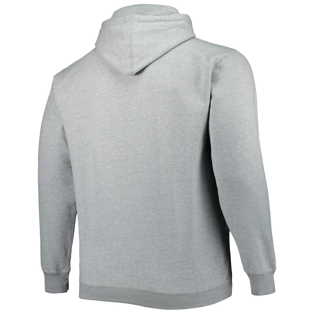 Dallas Mavericks Big & Tall Wordmark Pullover Hoodie sale - Heather Gray outlet