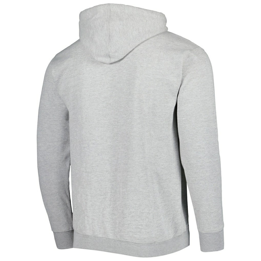 Brooklyn Nets Wordmark French Terry Pullover Hoodie - Heather Gray discount
