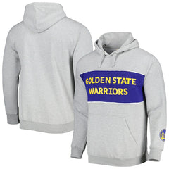 Golden State Warriors Wordmark French Terry Pullover Hoodie sale - Heather Gray cheap