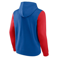 Philadelphia 76ers Big & Tall Bold Attack Pullover Hoodie - Royal/Red discount
