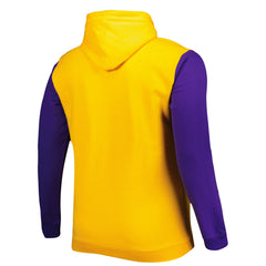 Los Angeles Lakers Big & Tall Bold Attack Pullover Hoodie - Gold/Purple cheap