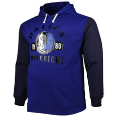 Dallas Mavericks Big & Tall Bold Attack Pullover Hoodie sale - Blue/Navy online