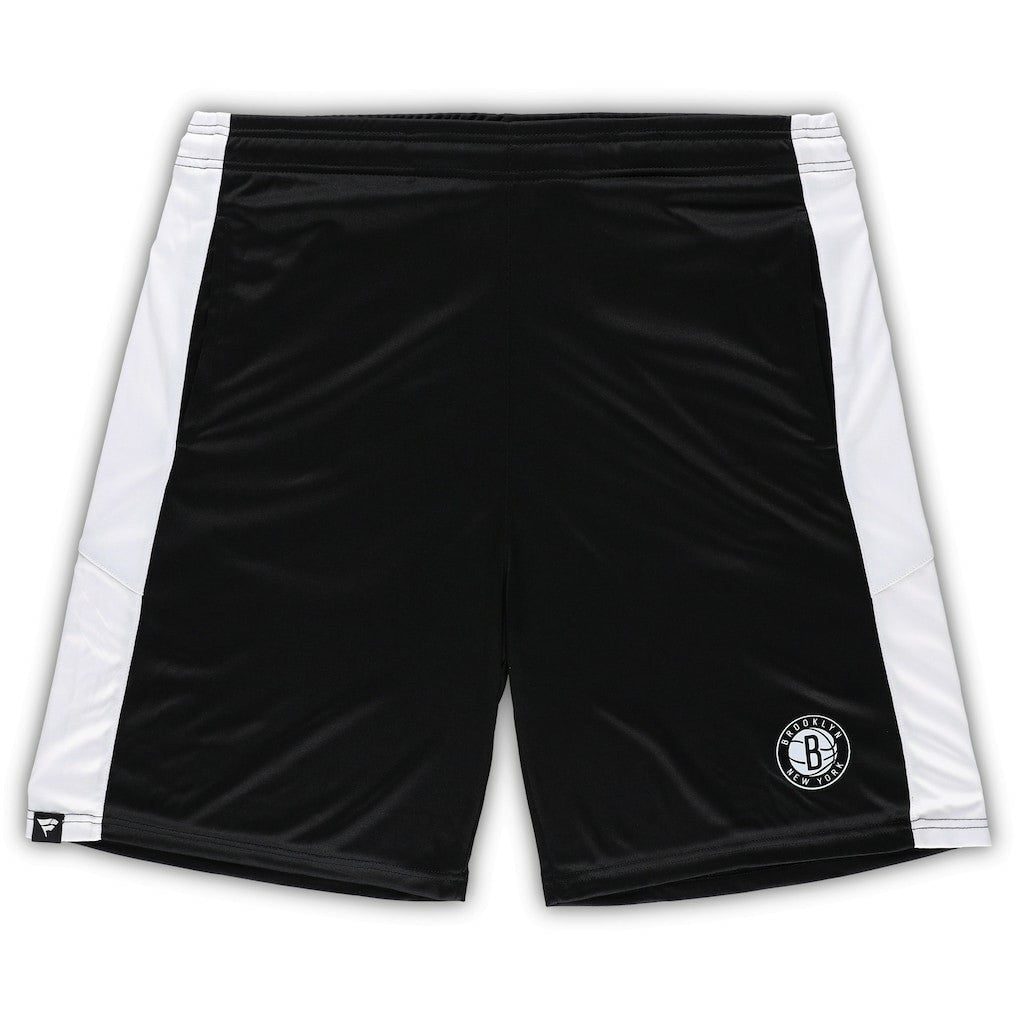 Brooklyn Nets Big & Tall Champion Rush Practice Shorts - Black cheap