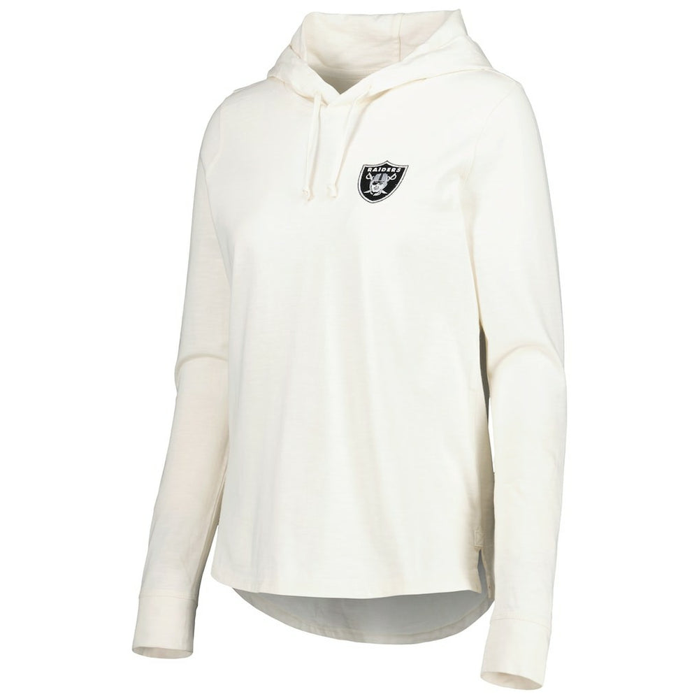 Las Vegas Raiders Women's Ashby Isles Jersey Pullover Hoodie - Cream online