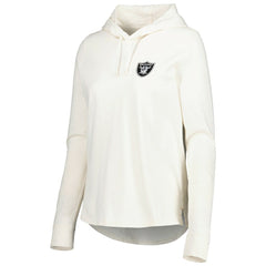 Las Vegas Raiders Women's Ashby Isles Jersey Pullover Hoodie - Cream online