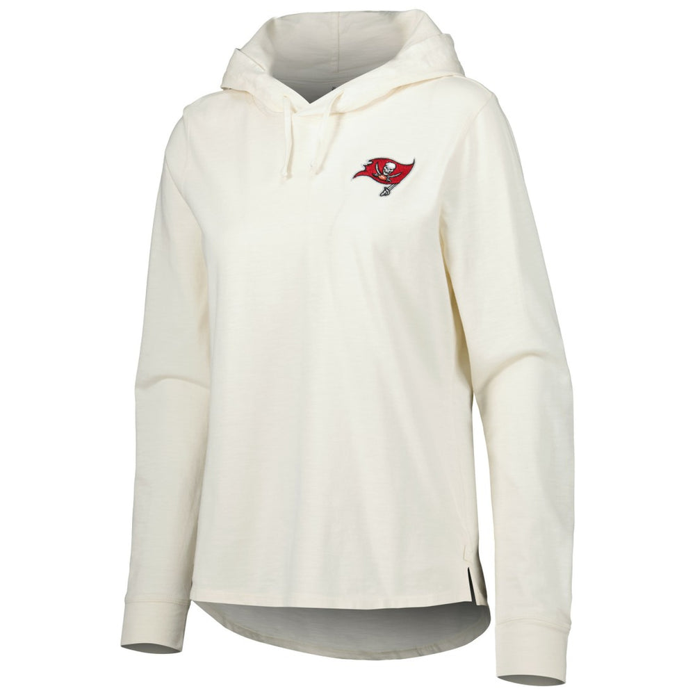 Tampa Bay Buccaneers Women's Ashby Isles Jersey Pullover Hoodie - Cream sale