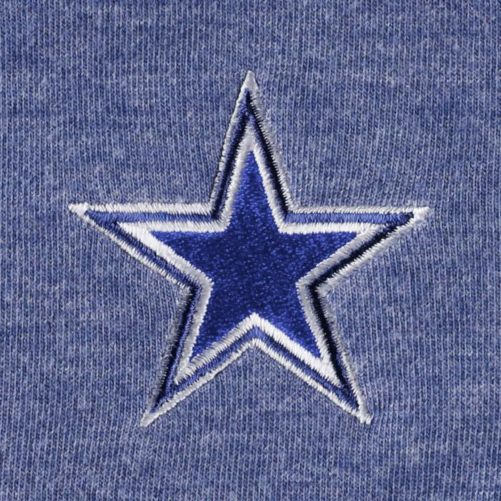 Dallas Cowboys Women's Sport Sun Fade Full-Zip Sweatshirt - Heathered Navy sale