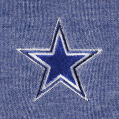 Dallas Cowboys Women's Sport Sun Fade Full-Zip Sweatshirt - Heathered Navy sale