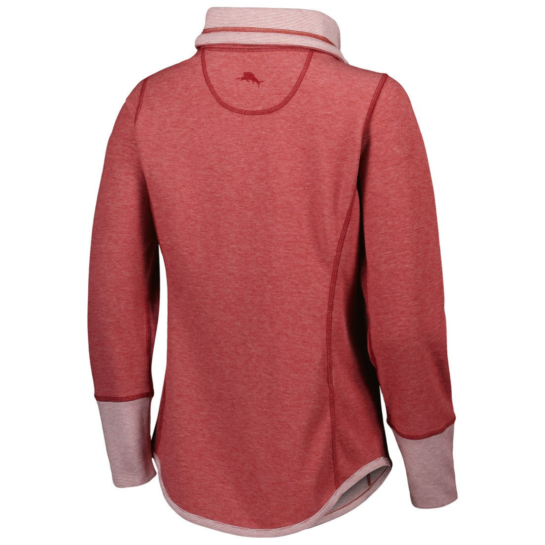 Tampa Bay Buccaneers Women's Sport Sun Fade Full-Zip Sweatshirt - Heathered Red cheap