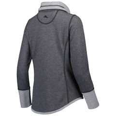 Washington Commanders Women's Sport Sun Fade Full-Zip Sweatshirt - Heathered Black discount