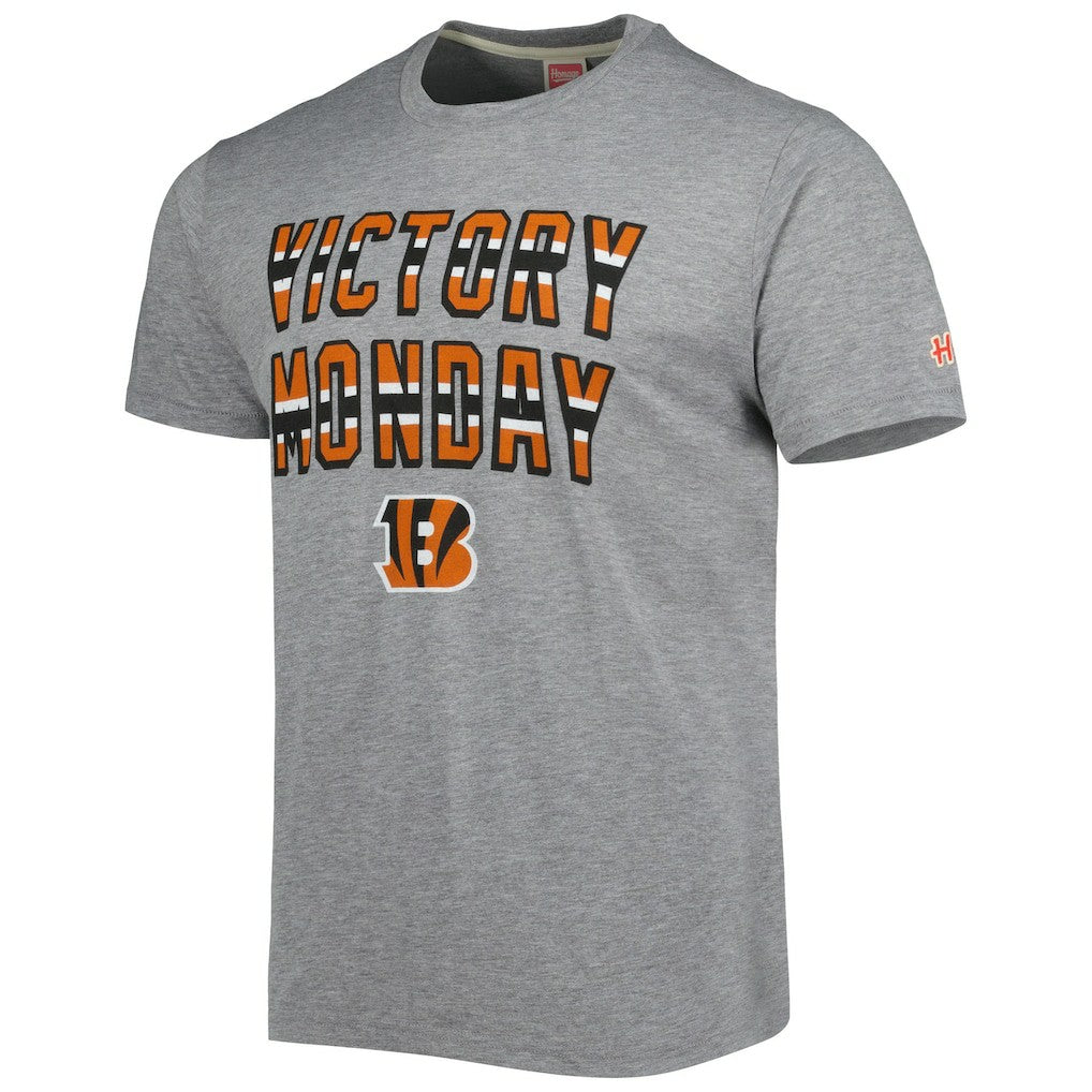 Cincinnati Bengals Homage Victory Monday Tri-Blend T-Shirt - Gray outlet