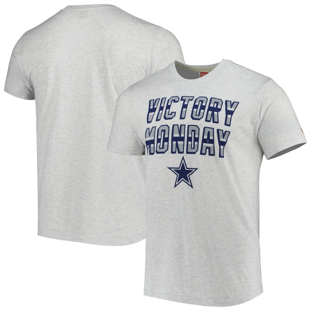 Dallas Cowboys Homage Victory Monday Tri-Blend T-Shirt - Ash cheap