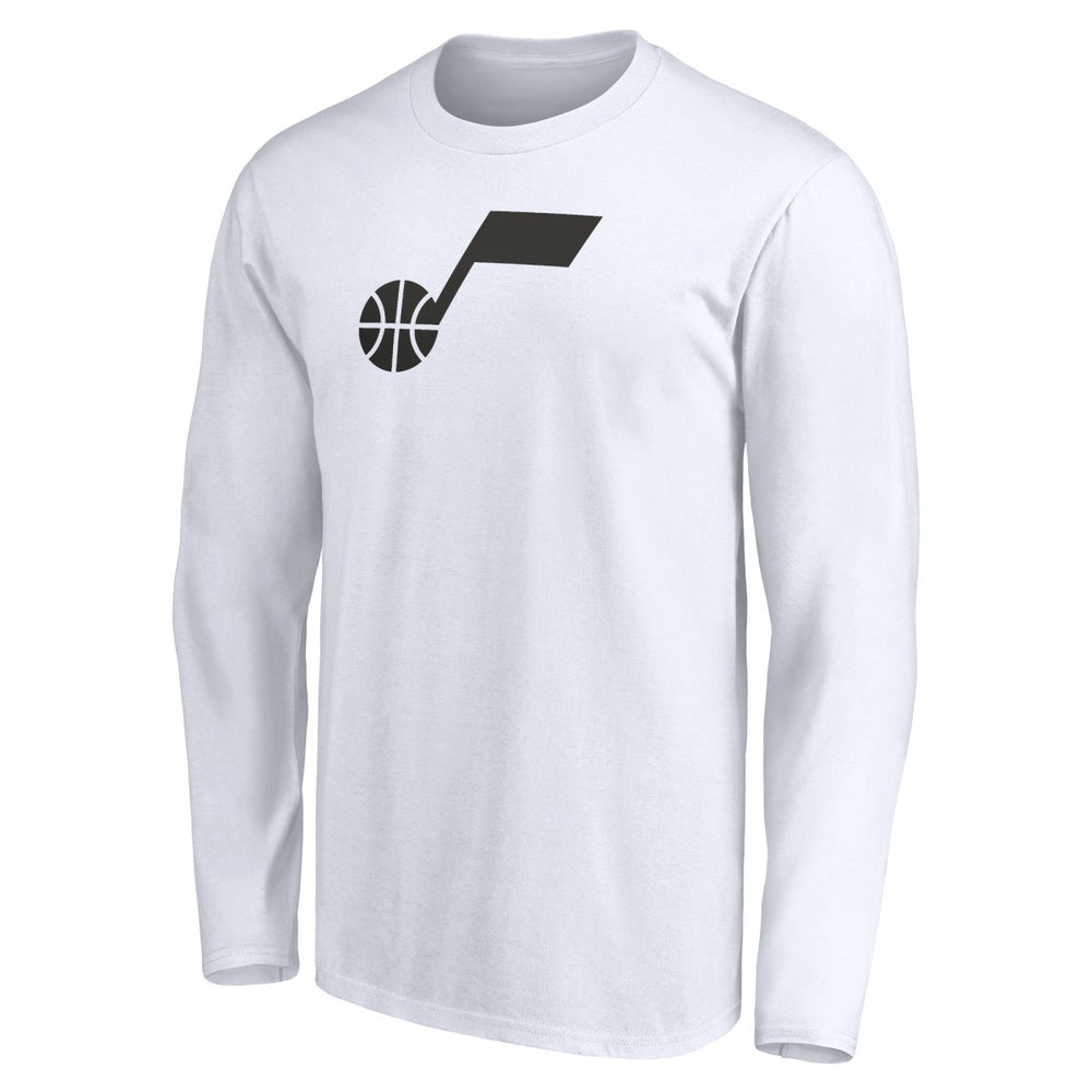 Utah Jazz Primary Logo Team Long Sleeve T-Shirt - White online