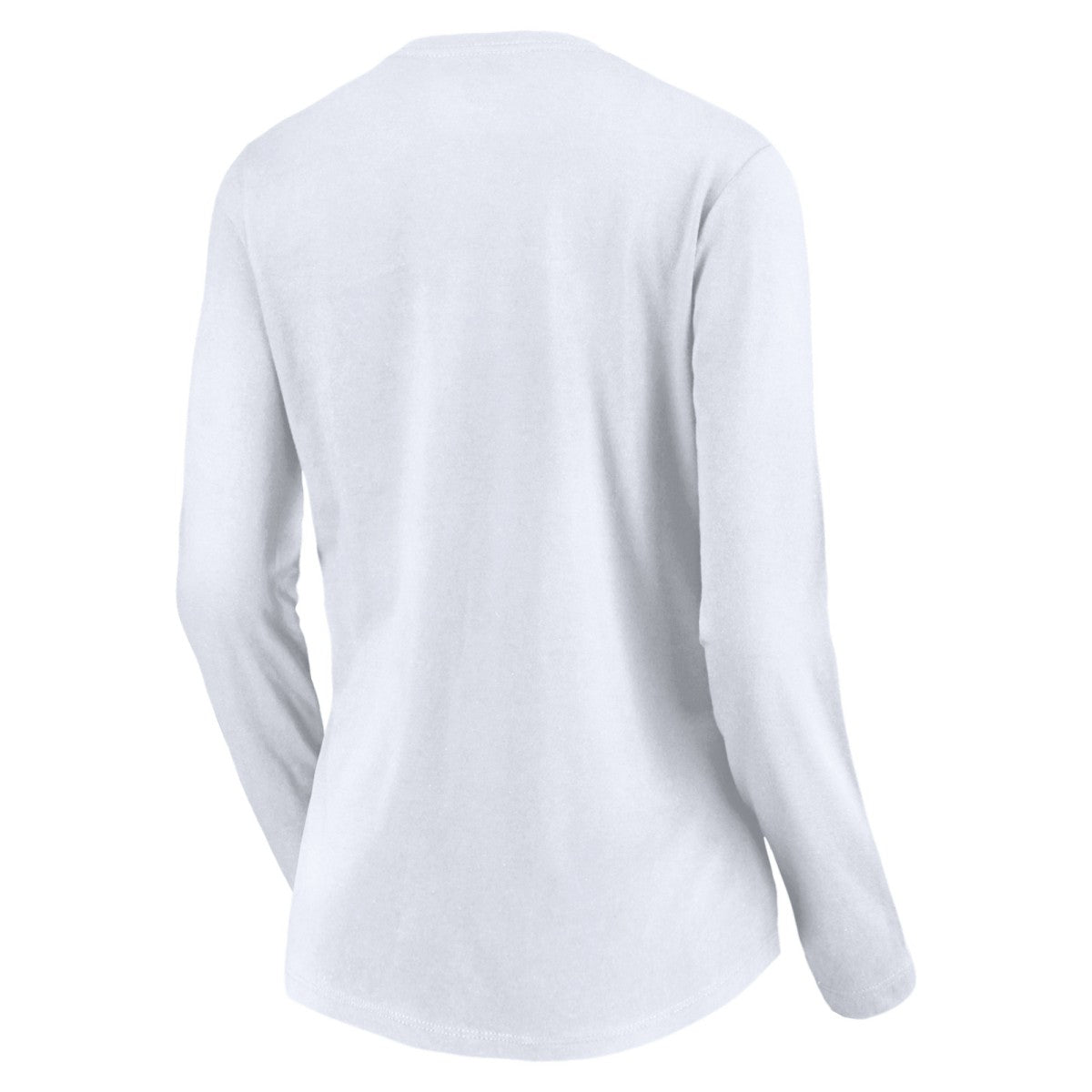 Utah Jazz Women's Primary Logo Team Long Sleeve V-Neck T-Shirt - White on sale