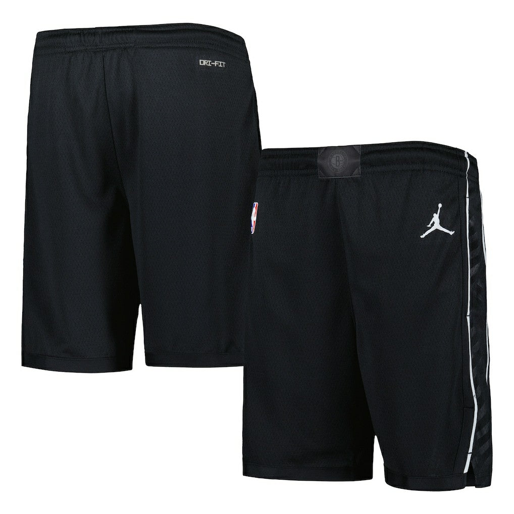 Brooklyn Nets Jordan Brand Youth Authentic Statement Edition Swingman Shorts - Black online