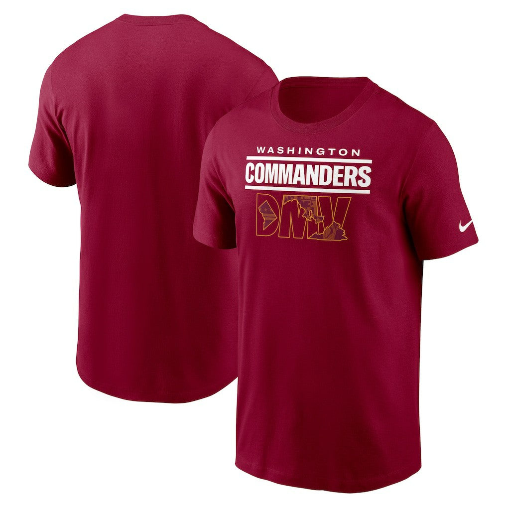 Washington Commanders Local Essential T-Shirt - Burgundy on sale