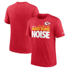 Kansas City Chiefs Local Tri-Blend T-Shirt - Heathered Red on sale