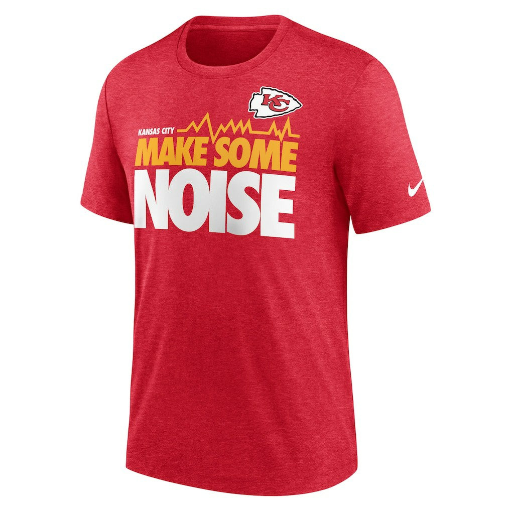 Kansas City Chiefs Local Tri-Blend T-Shirt - Heathered Red on sale