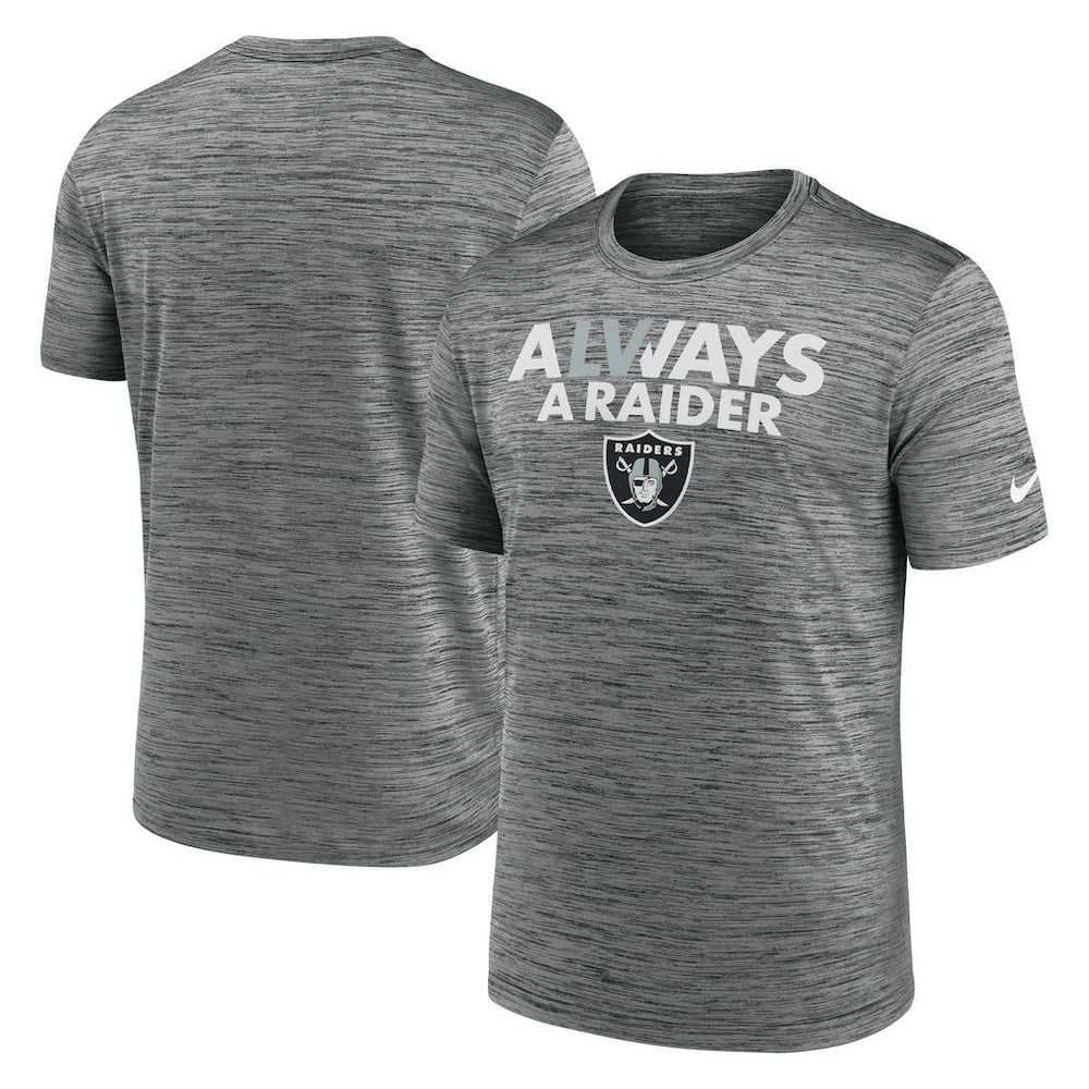 Las Vegas Raiders Local Velocity T-Shirt - Anthracite cheap