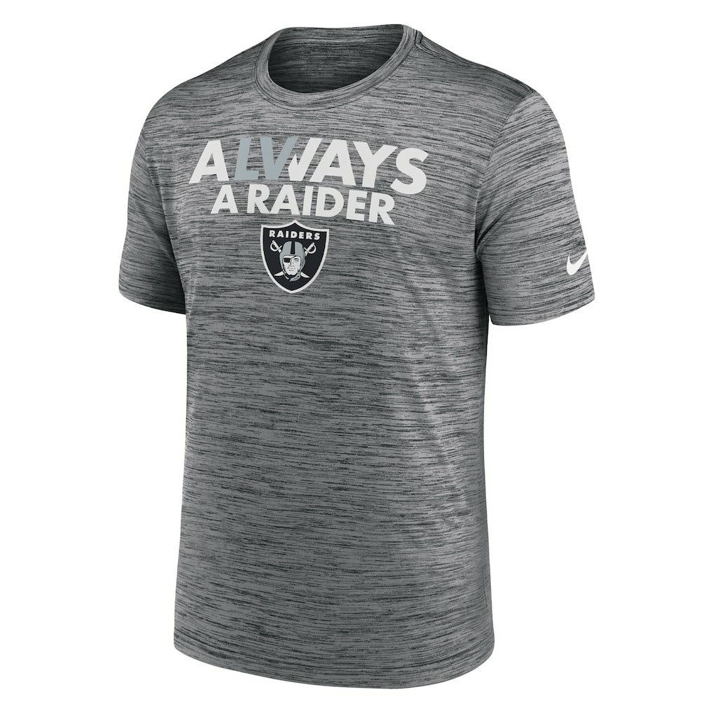 Las Vegas Raiders Local Velocity T-Shirt - Anthracite cheap