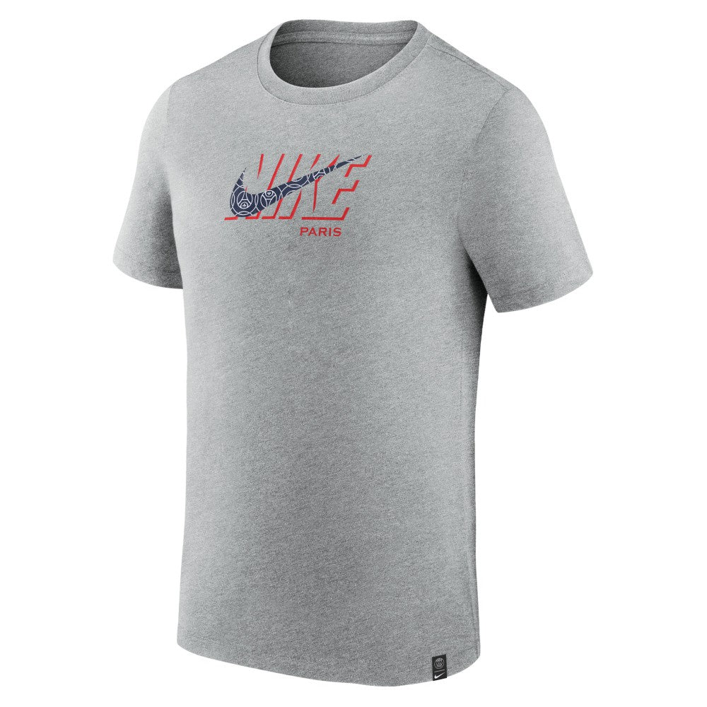 Paris Saint-Germain Swoosh Club T-Shirt - Black shop