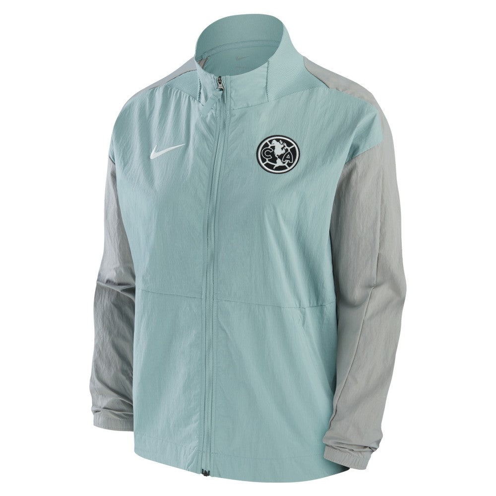 Club America Women's Team Anthem Raglan Performance Full-Zip Jacket - Gray discount