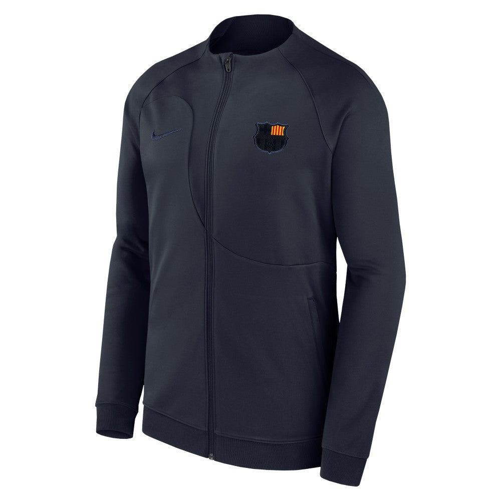 Barcelona Youth Academy Pro Anthem Raglan Performance Full-Zip Jacket - Navy cheap