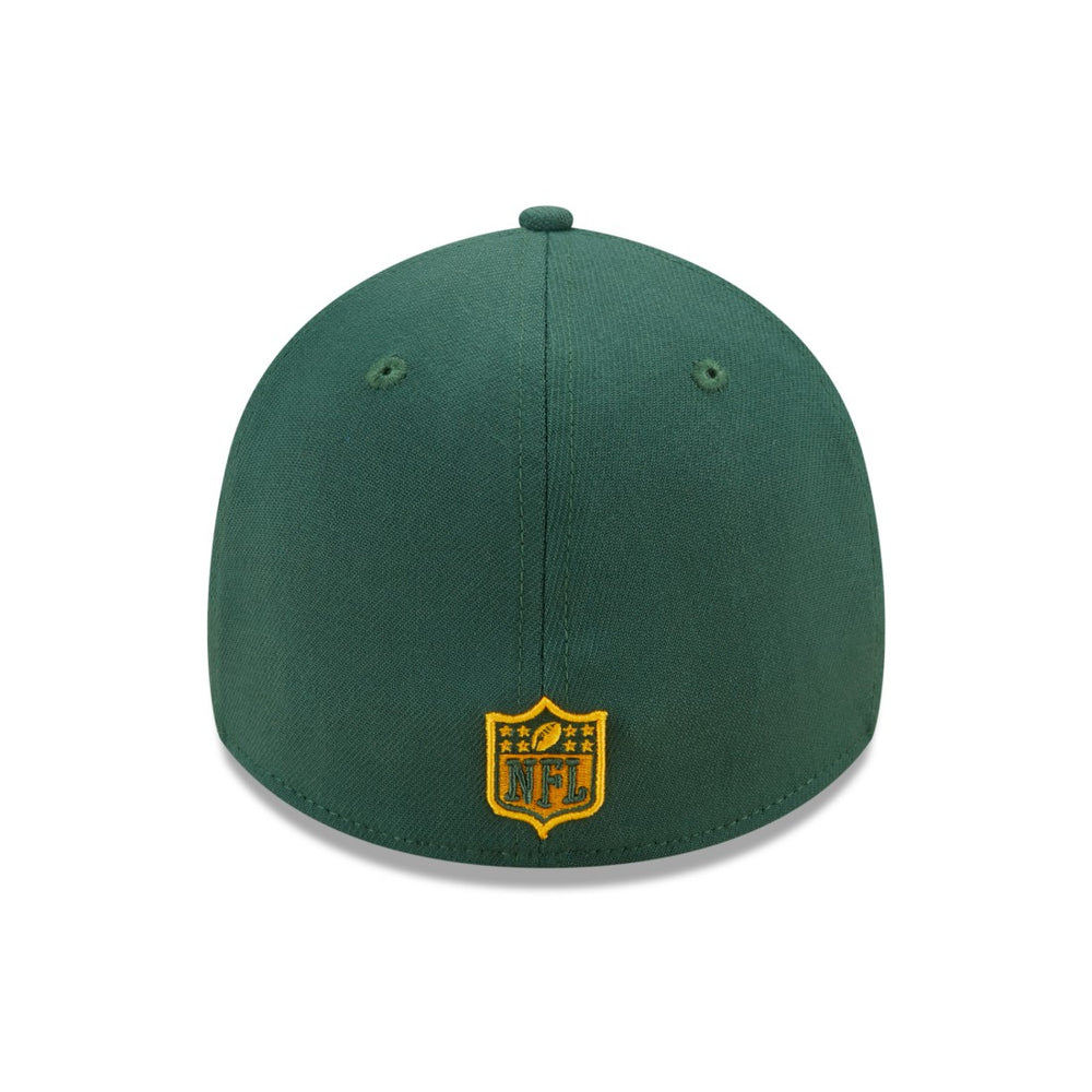 Green Bay Packers New Era Shattered 39THIRTY Flex Hat - Green/Gold cheap