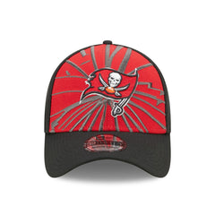 Tampa Bay Buccaneers New Era Shattered 39THIRTY Flex Hat - Red/Black discount