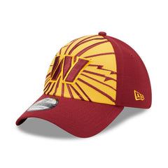 Washington Commanders New Era Shattered 39THIRTY Flex Hat - Gold/Burgundy outlet