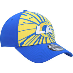 Los Angeles Rams New Era Shattered 39THIRTY Flex Hat - Gold/Royal online