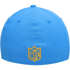 Los Angeles Chargers New Era Shattered 39THIRTY Flex Hat - Gold/Powder Blue for sale