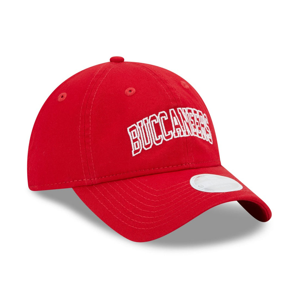Tampa Bay Buccaneers New Era Women's Collegiate 9TWENTY Adjustable Hat - Red cheap