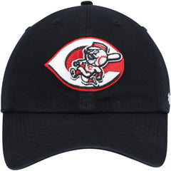 Cincinnati Reds Cooperstown Collection Clean Up Adjustable Hat Black