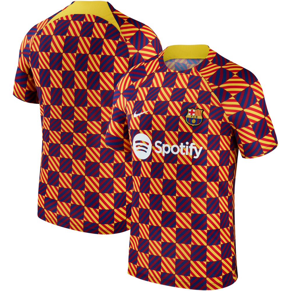 Barcelona 2023/24 Pre-Match Performance Top - Yellow on sale