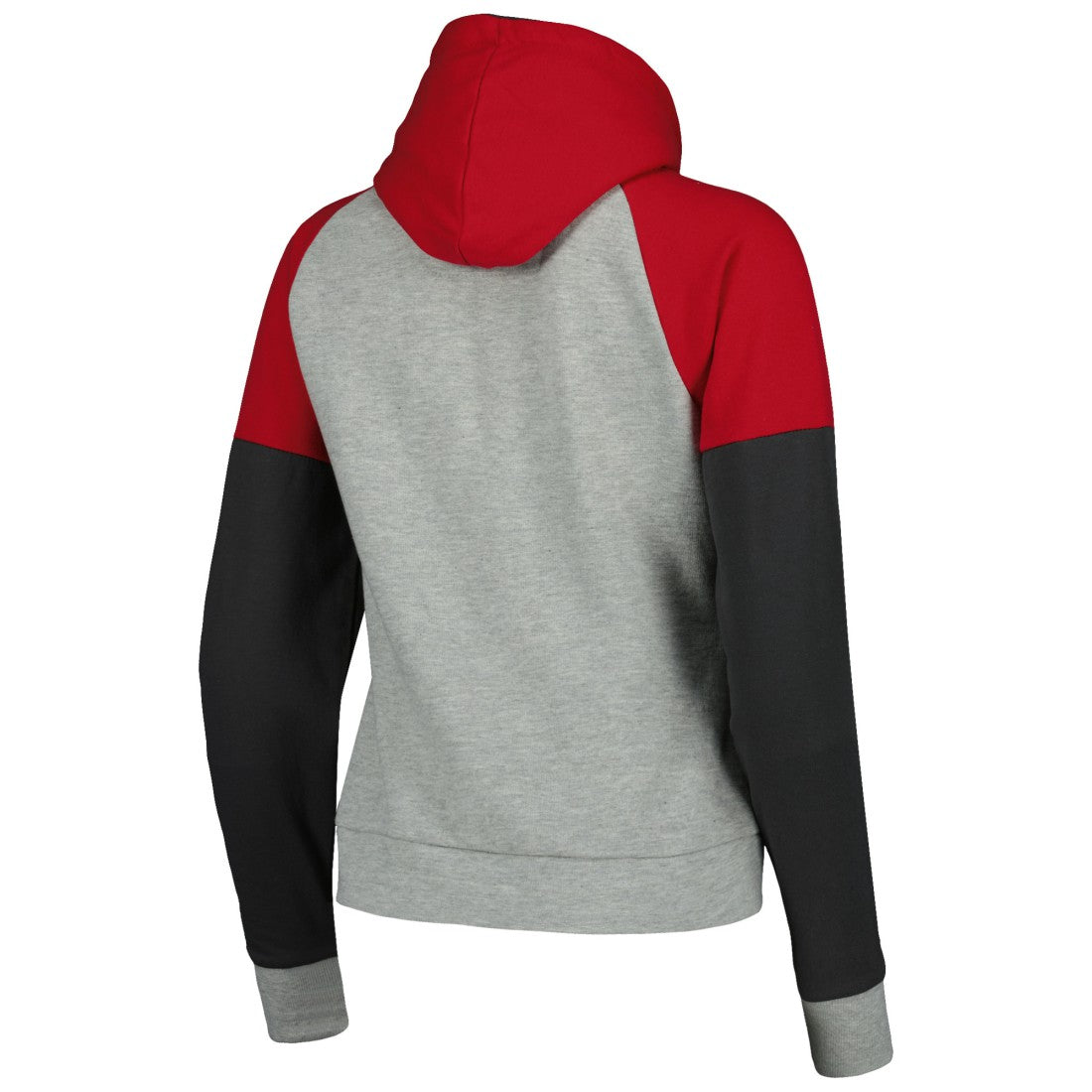 Tampa Bay Buccaneers Antigua Women's Lightweight Jackpot Raglan Half-Zip Pullover Hoodie - Heather Gray on sale