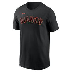 Alyssa Nakken San Francisco Giants Name & Number T-Shirt Black