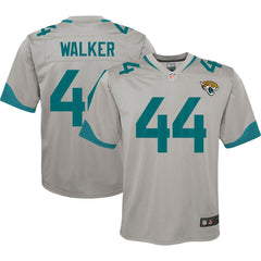 Travon Walker Jacksonville Jaguars Youth Inverted Game Jersey - Silver discount
