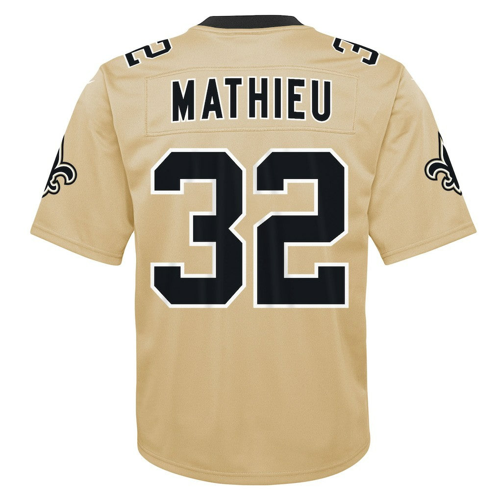 Tyrann Mathieu New Orleans Saints Youth Inverted Game Jersey - Gold for sale