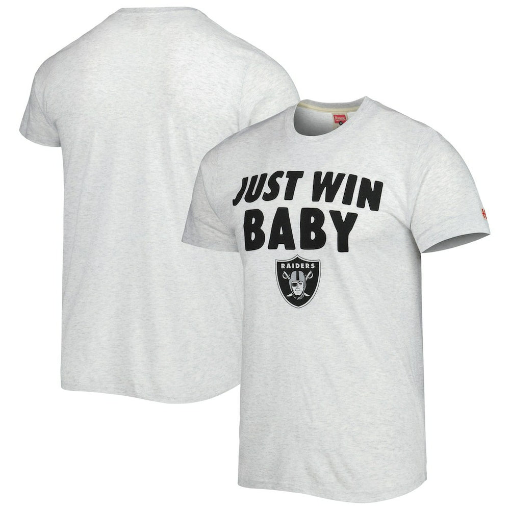 Las Vegas Raiders Homage Hyper Local Tri-Blend T-Shirt - Ash discount